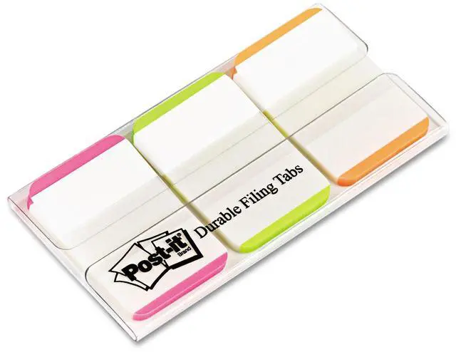 Alt view image 14 of 18 - Post-It Tabs Flag,Durable Filing,Ast 686LPGO