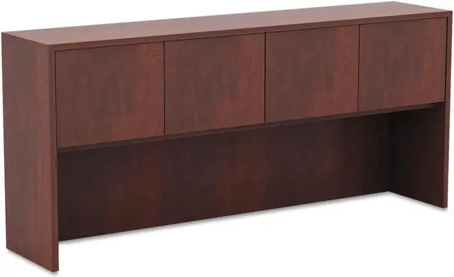 Alt view image 2 of 20 - Alera INDUSTRIAL SERIES TABLE DESK, 47.25W X 23.63D X 29.5H, MODERN WALNUT ALELTD4824WA