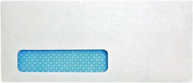 Alt view image 13 of 13 - Quality Park Redi Seal Envelope Security #10 4 1/8 x 9 1/2 Window White 500/Box 21418