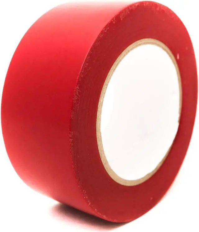 Main image of Bertech Safety Warning Tape 2" x 36 Yards Red (BERST-2R)