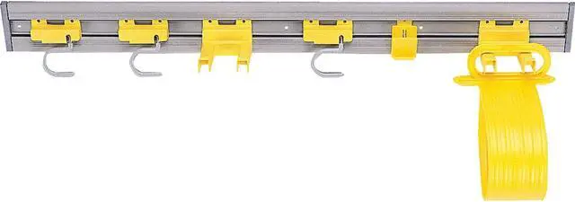 Alt view image 13 of 14 - Rubbermaid Commercial 199300 Closet Organizer-Tool Holder, 34 in. Width