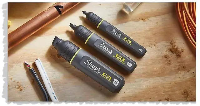 Alt view image 15 of 15 - Sharpie PRO Permanent Markers Chisel Tip Black 12/Pack (2018326A)