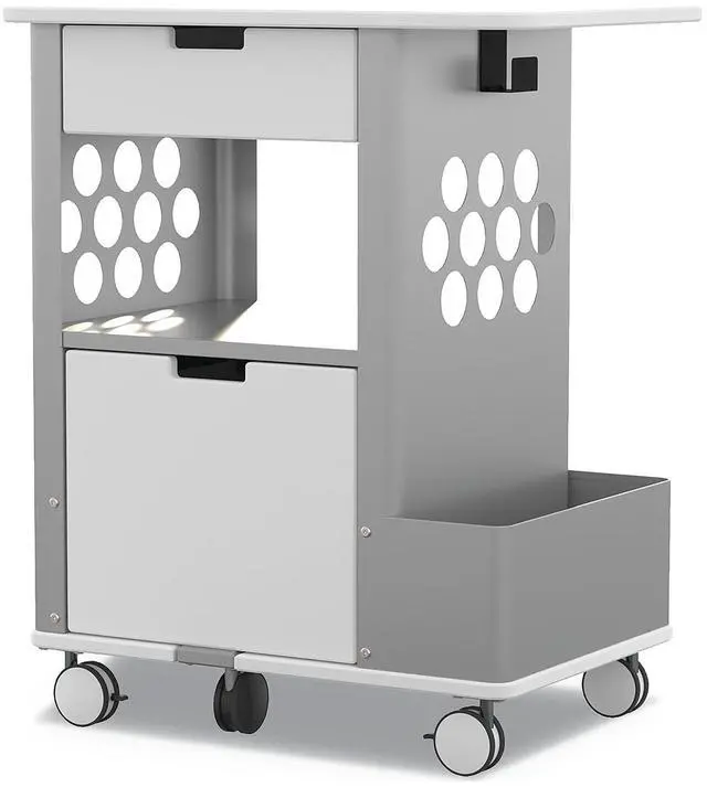 Alt view image 11 of 11 - Safco 5202WH Mobile Storage Cart