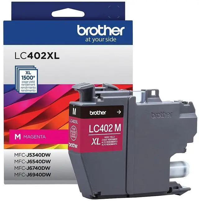 Alt view image 5 of 9 - Brother LC402XLMS Original High Yield Inkjet Ink Cartridge Magenta Pack