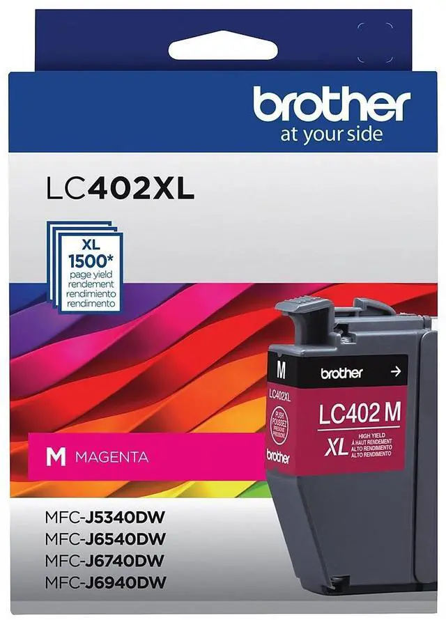 Alt view image 6 of 9 - Brother LC402XLMS Original High Yield Inkjet Ink Cartridge Magenta Pack