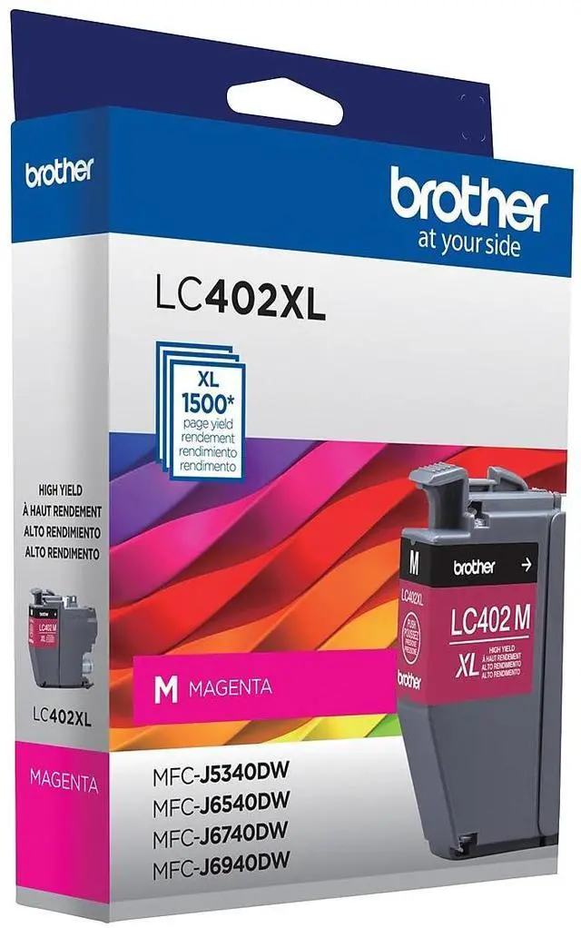 Alt view image 7 of 9 - Brother LC402XLMS Original High Yield Inkjet Ink Cartridge Magenta Pack