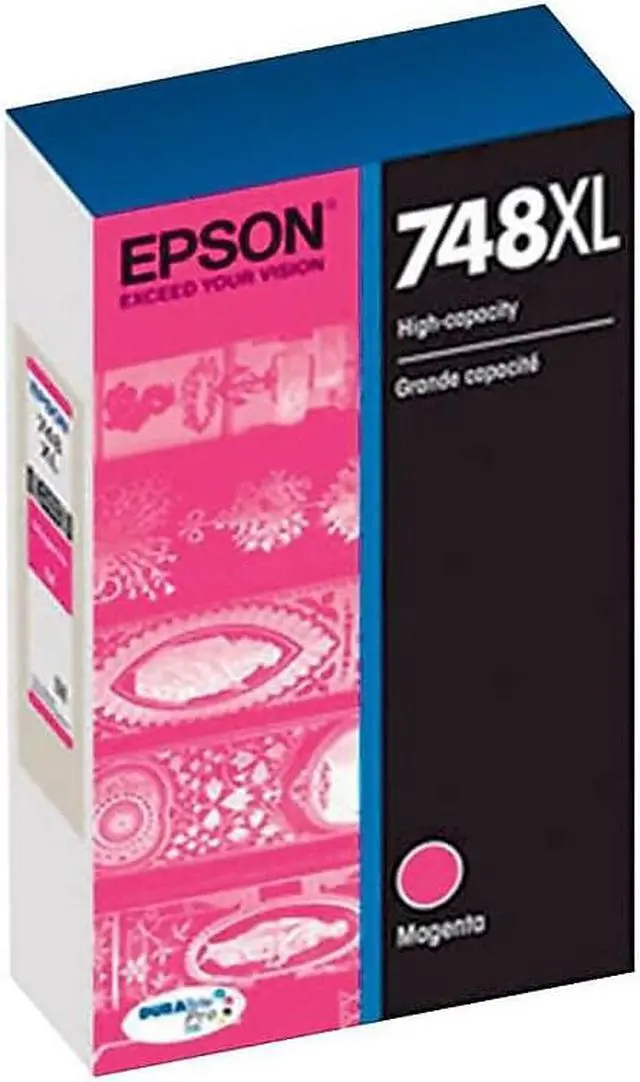 Alt view image 7 of 7 - Epson 748 Ink Cartridge - Magenta
