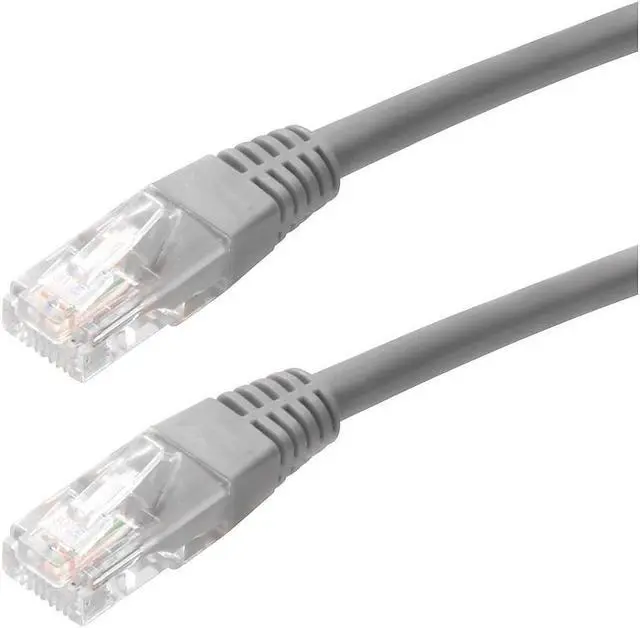 Alt view image 4 of 5 - 4XEM 4XC5EPATCH15GR 15 ft. Cat 5E Grey Molded RJ45 UTP Patch Cable