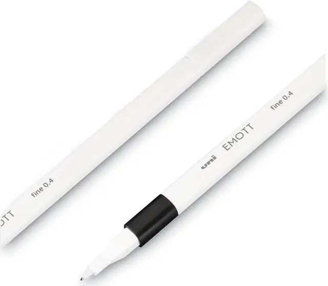 Alt view image 11 of 14 - Uni-ball EMOTT Porous Point Pens Fine 0.4 mm Assorted Ink 5 Pack 24828