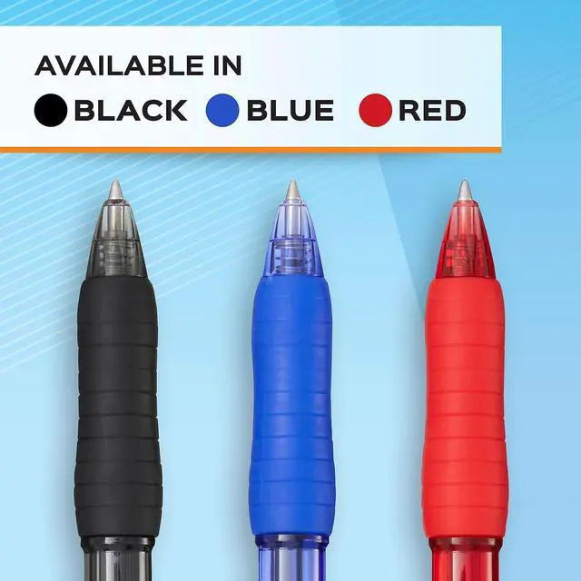 Alt view image 15 of 19 - Paper Mate Retractable Gel Pen Medium 0.7 mm Blue Ink 2095449