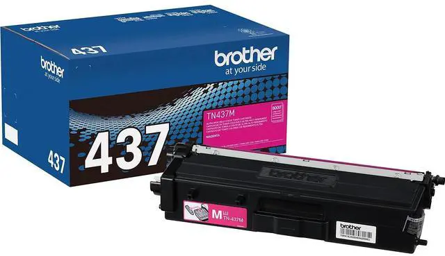 Alt view image 6 of 7 - Brother TN437M Ultra High-Yield Toner 8000 Page-Yield Magenta