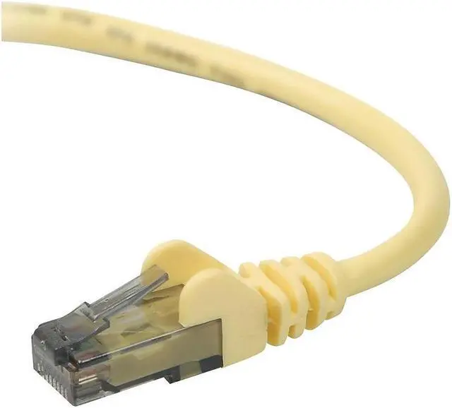Alt view image 2 of 7 - Belkin A3L980-10-YLW-S 10 ft. Cat 6 Yellow Network Cable