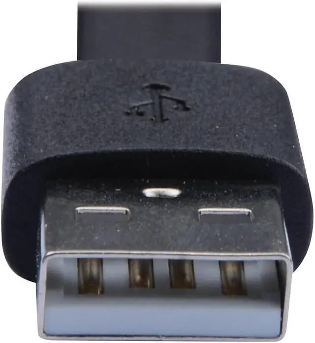 Alt view image 5 of 17 - TRIPP LITE U038-006-FL USB-A TO USB-C FLAT CABLE - M/M, USB 2.0, THUNDERBOLT 3 COMPATIBLE, BLACK, 6 FT.