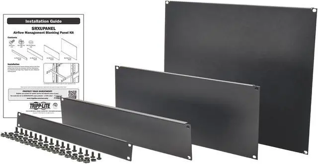 Alt view image 8 of 17 - TRIPP LITE SRXUPANEL Blanking Panel Kit, 4 Pieces