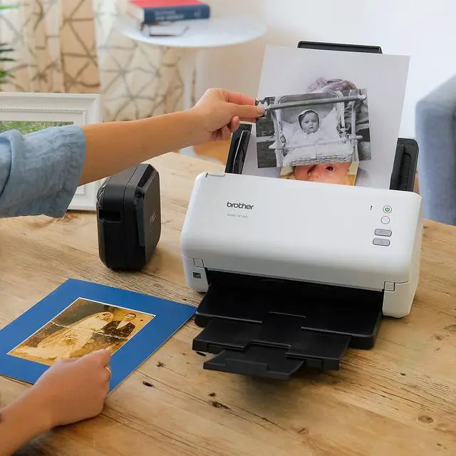 Alt view image 7 of 10 - Brother ADS3100 24 bit 600 x 600 dpi Sheet Fed High-Speed Desktop Scanner for Small Office & Home Office Professionals