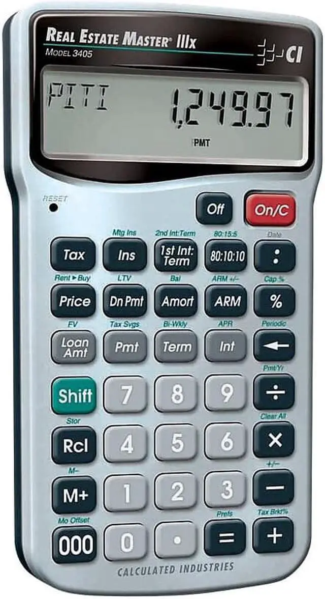 Alt view image 2 of 12 - Calculated Industries Real Estate Master 3405