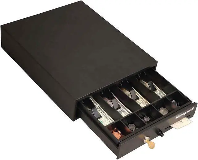 Main image of Honeywell Space-Saving Steel Cash Drawer 6313