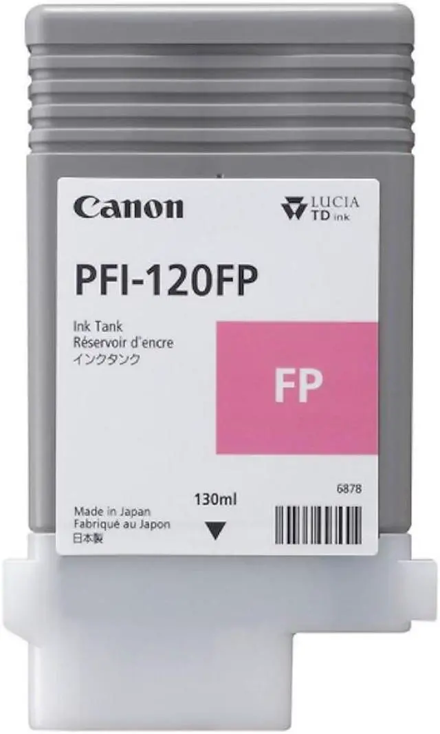 Main image of Canon 120FP Fluorescent Pink Standard Yield Ink Cartridge (3499C001AA)