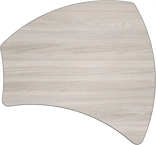 Alt view image 3 of 10 - Safco AlphaBetter 28" Student Desk Pebble Gray (1222GR)