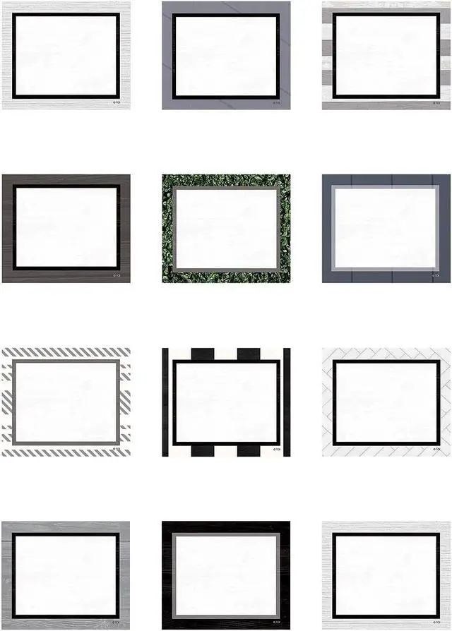 Alt view image 2 of 4 - Teacher Created Resources Modern Farmhouse Blank Cards Mini Accents 36 Per Pack 6 Packs (TCR8519-6)