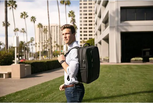 Alt view image 8 of 11 - CODi Magna 17.3" Exterior USB Port Backpack Black MAG702-4