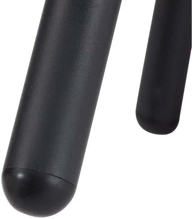 Alt view image 6 of 6 - NPS 6800W10  Height Adjustable Wood Seat Swivel Stool - Supports Up to 300 lb - 19" to 25" Seat Height - Maple Seat/Black Base