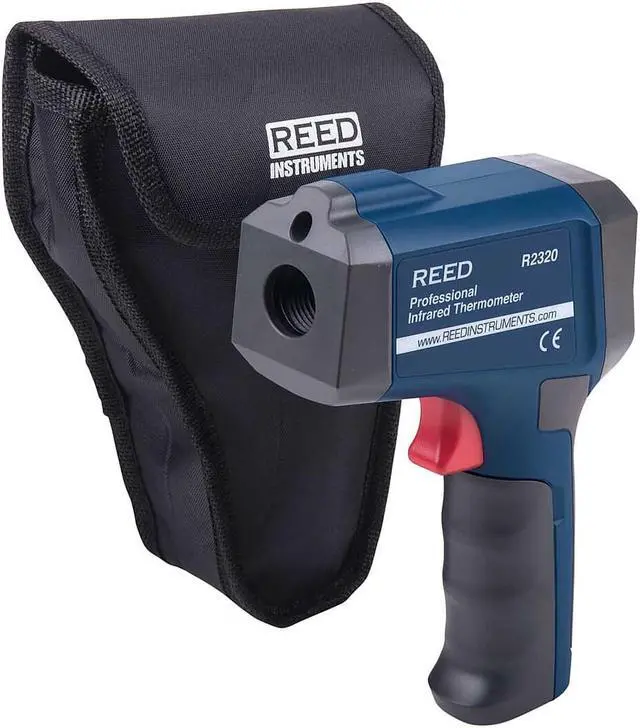 Alt view image 7 of 7 - REED Instruments R2320 Infrared Thermometer, 30:1, 1472°F (800°C)