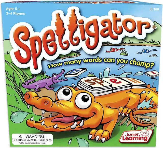 Alt view image 8 of 10 - JUNIOR LEARNING SPELLIGATOR GAME