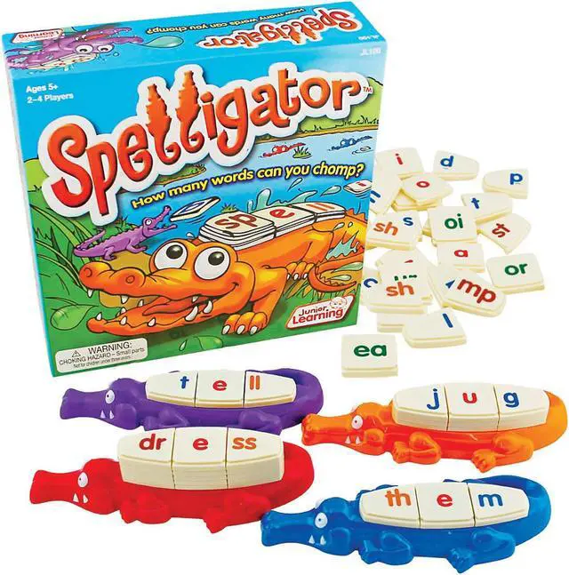 Main image of JUNIOR LEARNING SPELLIGATOR GAME