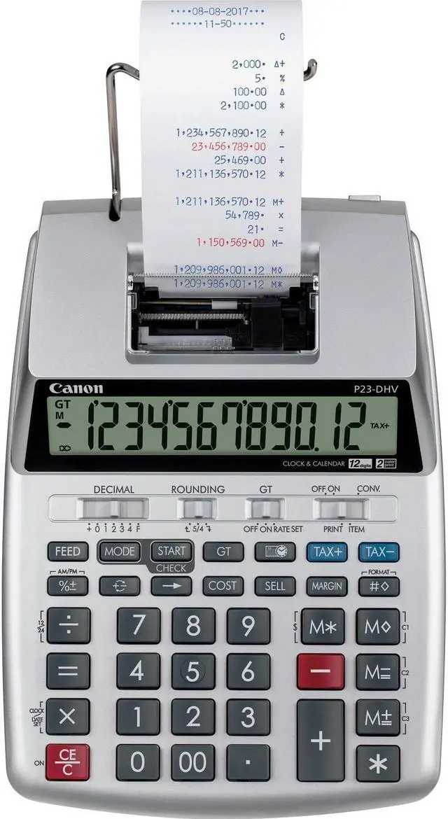 Alt view image 16 of 17 - Canon  Printing Calculator P23DHV3