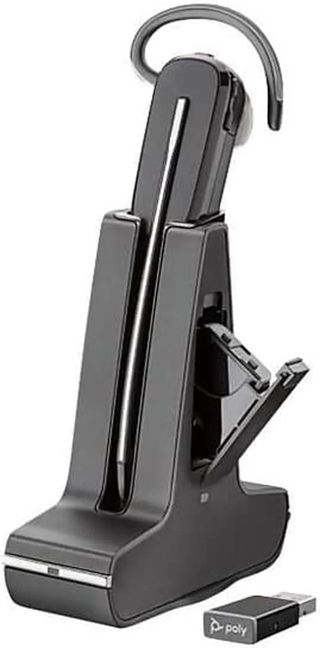 Alt view image 9 of 9 - PLANTRONICS 211204-01 Savi 8245 UC, S8245-M C, D200 USB-A, Unlimited TT, CONV, MOC, DECT 6.0, NA