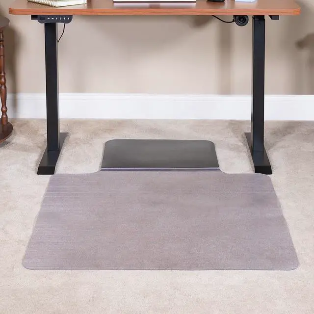 Alt view image 17 of 20 - Flash Furniture Office Chair Mat 36" x 53" Vinyl (MAT184612)
