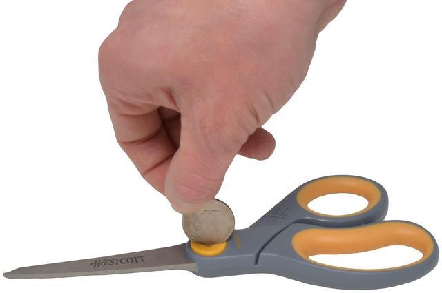 Alt view image 5 of 8 - Westcott Titanium Bonded Scissors 8" Straight 13529