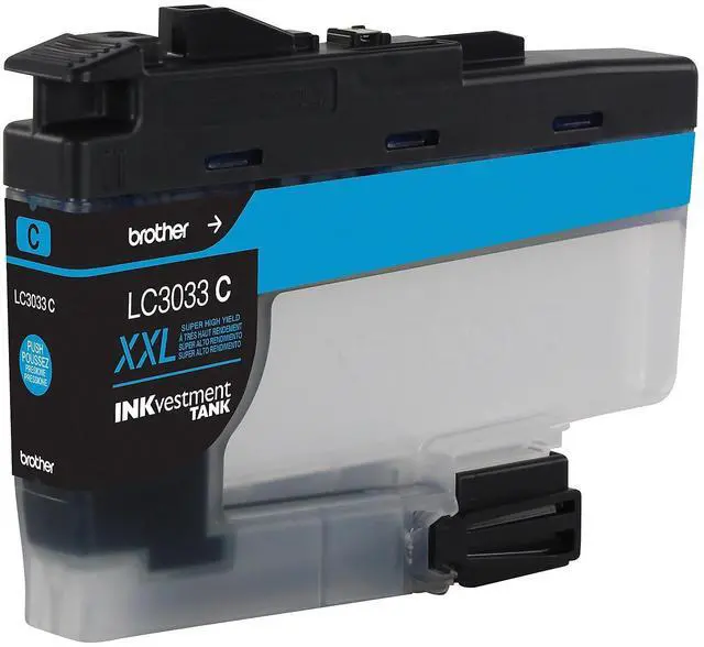 Alt view image 11 of 12 - Brother LC3033C Super High Yield Ink Cartridge - Cyan