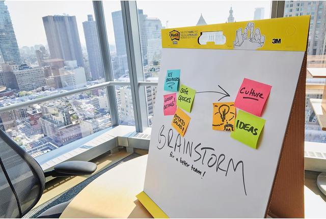Alt view image 5 of 7 - Post-it Super Sticky Self Stick Table Top Pad 20" x 23" 20 Sheets/Pad 563