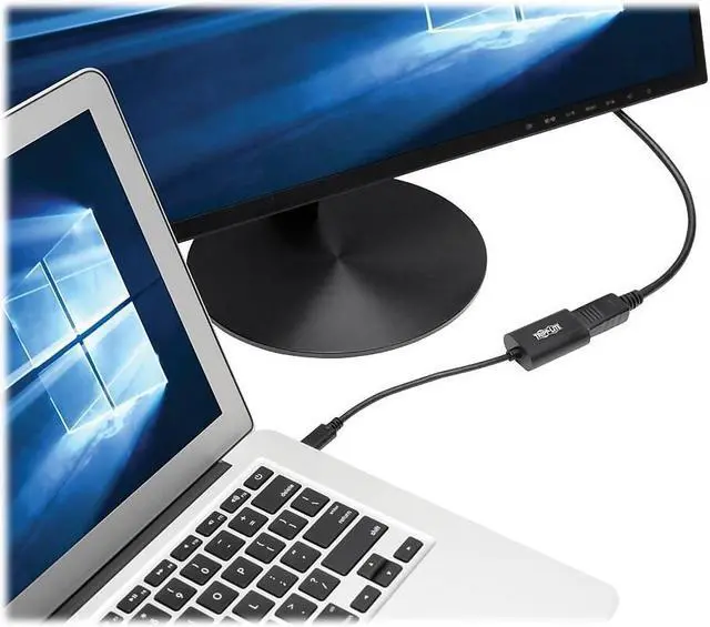 Alt view image 5 of 13 - Tripp Lite U444-06N-DP4K6B USB-C to Displayport 4K 60Hz Adapter