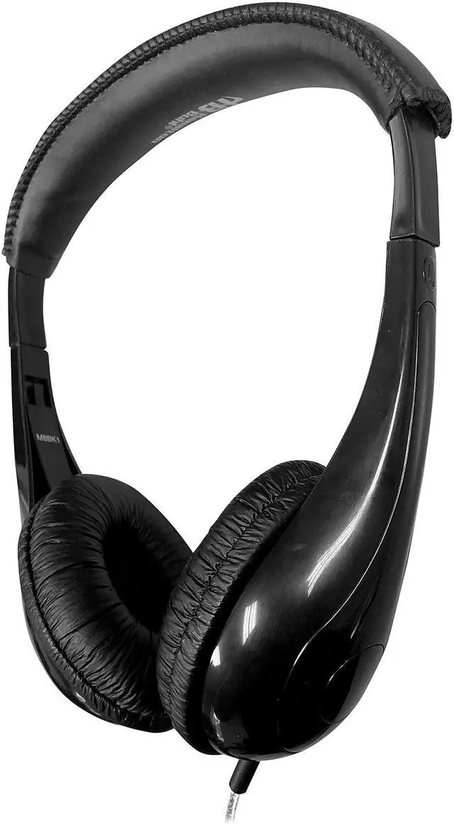 Alt view image 2 of 12 - Hamilton Buhl HamiltonBuhl Motive8 Mid-Sized Multimedia Headphone with In-line Volume Control Black (HECM8BK1)