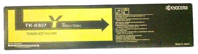 Alt view image 12 of 15 - Kyocera Original Toner Cartridge - Laser - 15000 Pages - Yellow - 1 Each