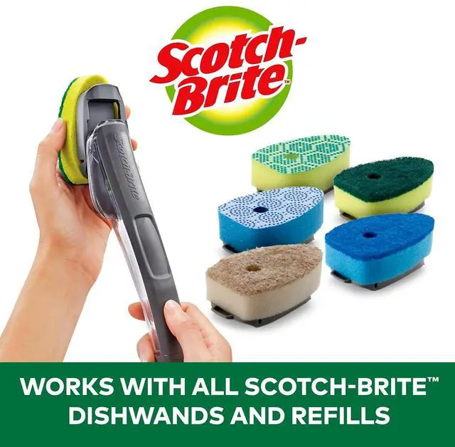Alt view image 19 of 20 - Scotch-Brite Refill,Hd Dishwnd,2pk,Gn 4817RSC