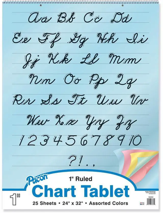 Main image of Pacon Colored Paper Chart Tablets