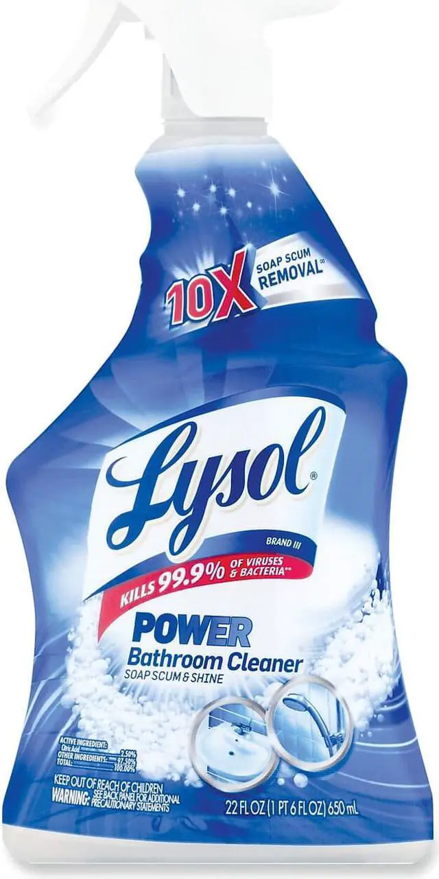 Main image of LYSOL Brand Disinfectant Bathroom Cleaners Liquid Atlantic Fresh 22 oz Trigger Spray Bottle 6/Carton 90036CT