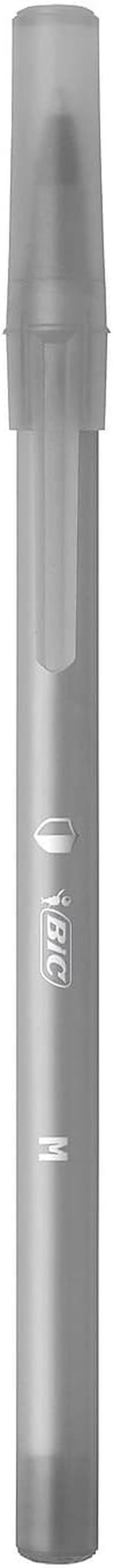 Alt view image 6 of 8 - Bic PrevaGuard Ballpoint Stick Pen, Bk Ink/Bk  Barrel, 1 mm, Dozen (BICGSAM11BK)