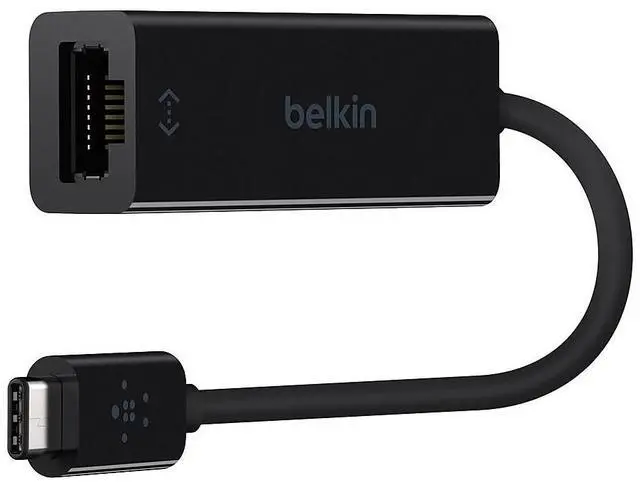 Alt view image 3 of 8 - Belkin USB-C to Gigabit Ethernet Adapter (USB Type-C)