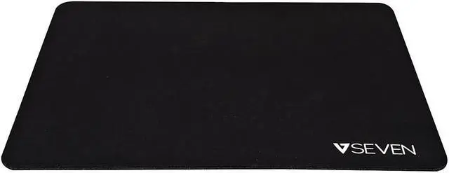 Alt view image 2 of 12 - V7 Non-Skid Mouse Pad Black (MP02BLK)