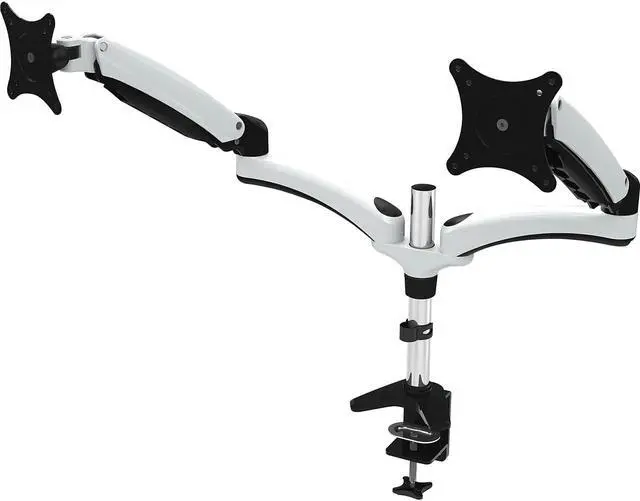 Alt view image 4 of 4 - Amer Mounts Dual Monitor Mount With Articulating Arms