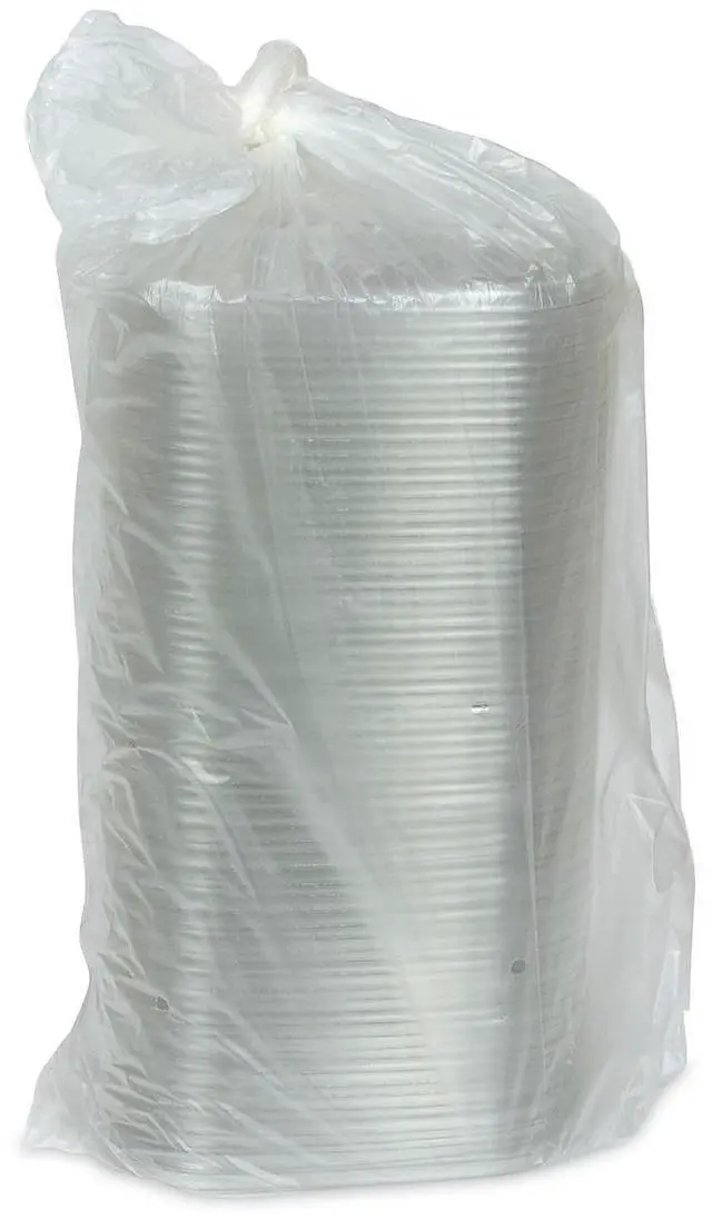 Alt view image 13 of 16 - Pactiv Container Lids, For 24-32 oz Bases, 7.38x7.38x0.82 SACLD07