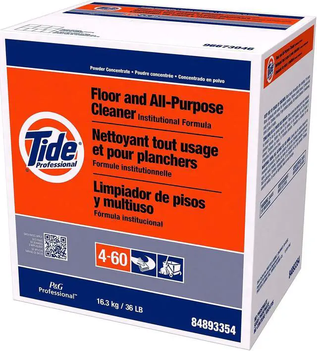 Alt view image 3 of 12 - Tide 36 lb. Floor Cleaner, 1 EA 36 lb. White   PGC 02364