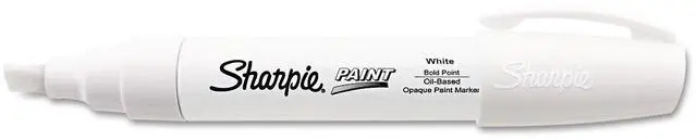 Alt view image 2 of 7 - Sharpie Paint Marker Wide Point White 35568