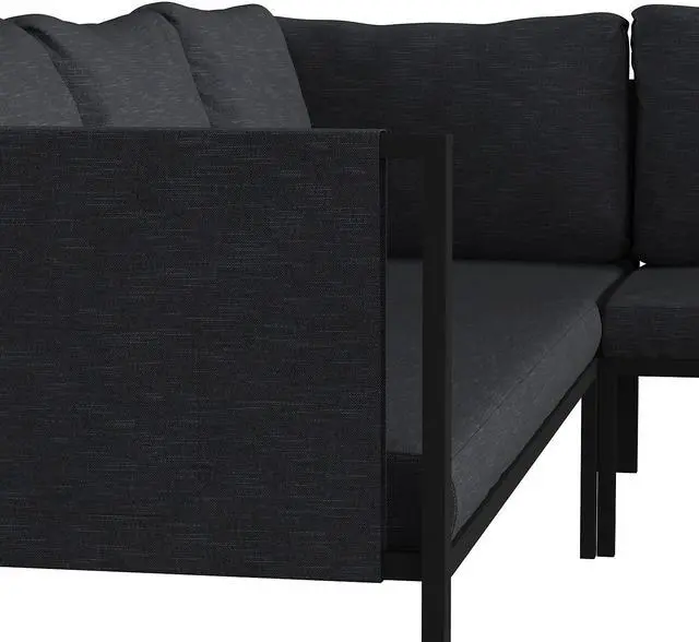 Alt view image 11 of 18 - 4 Pk. Crystal Blue Metal Indoor-Outdoor Stackable Chair