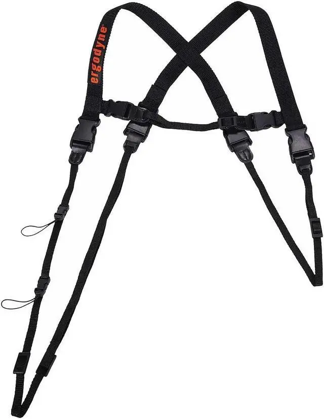 Alt view image 6 of 7 - ERGODYNE 3132S Harness,Black,Small,For Barcode Scanner